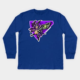 Dark Magician Kids Long Sleeve T-Shirt